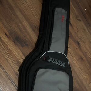 Stylish Black and Gray Guitar Bag